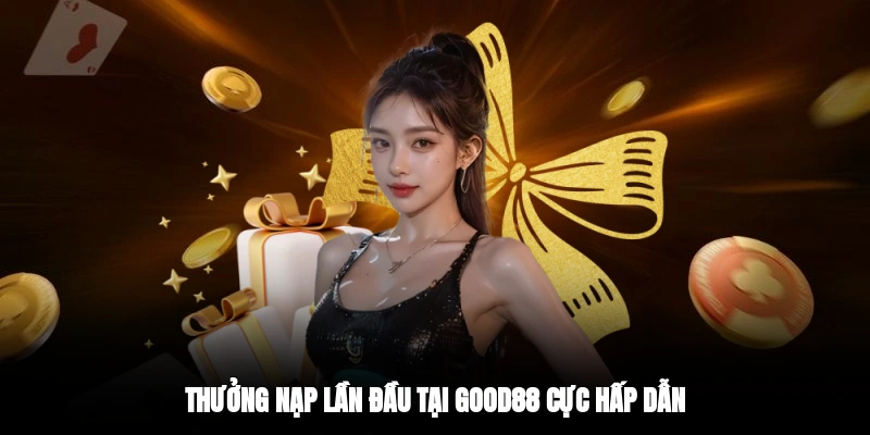 Thưởng nạp lần đầu tại GOOD88 cực hấp dẫn 